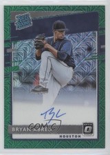 2020 Panini Donruss Optic Green Mojo Prizm 23/99 Bryan Abreu #RRS-BA Auto q4j