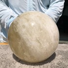 16LB Natural yellow Quartz sphere Crystal ball Mineral specimen Healing — photo 3