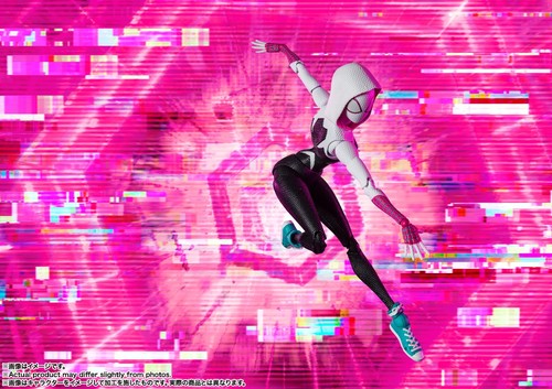 S.H.Figuarts Spider-Gwen from Spider-Man: Across The Spider-verse Marvel Bandai - Picture 10 of 12