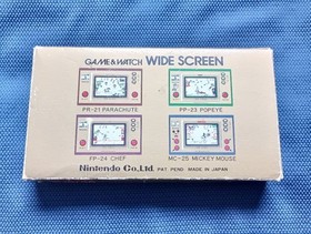 Nintendo GAME & WATCH OCTOPUS with Box and Manual Japanese OC-22 1981