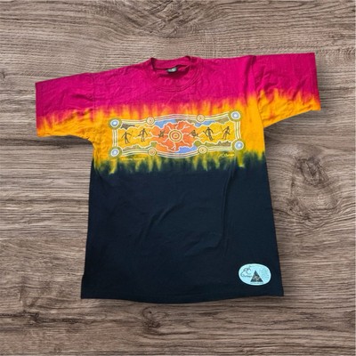 Churinga Australia T-Shirt Tie Dye 90s Herren Medium nie getragen