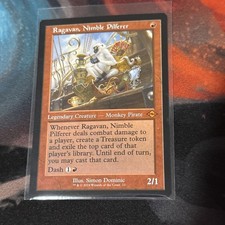 MTG Ragavan, Nimble Pilferer Retro Frame, Modern Horizons 3 NM Condition
