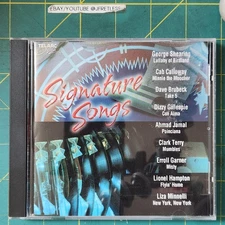 Used Music Audio CD Signature Songs Compilation Dave Brubeck Cab Calloway 2002