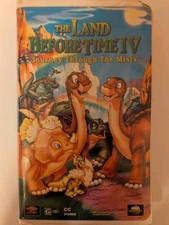 The Land Before Time IV: Journey Through the Mists (VHS, 1996, Clamshell)
