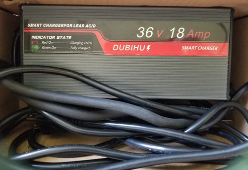 36V 18A Golf Cart Battery Charger for Lead Acid Batteries, 16FT Long Cable - Picture 3 of 3