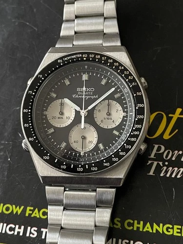 Seiko 7A28-7039 vintage Speedtimer Chronograph, excellent condition. Serviced