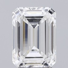 3.39ct Emerald Lab Grown Loose Diamond GIA Certified F/VS1 +Free Ring 1463994738 1089.63 per carat