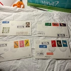 Israel-(-1963-1964-)-lot of 4- REGISTERED/FIRST DAY COVERS to NEW YORK,USA-#215