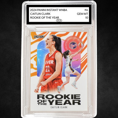 2024-25 Panini Instant WNBA - Caitlin Clark Rookie of the Year - GEM MINT 10