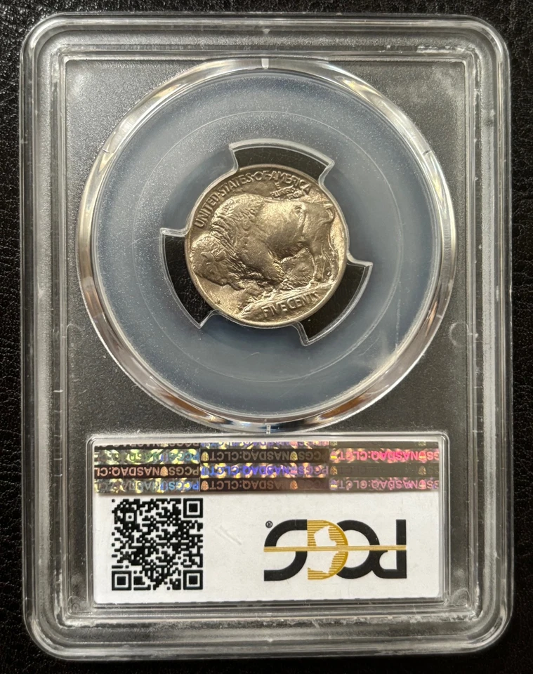 Buffalo Nickel 1913 5C graduación profesional MS65 tipo 1 (#935) Foto 2 de 4