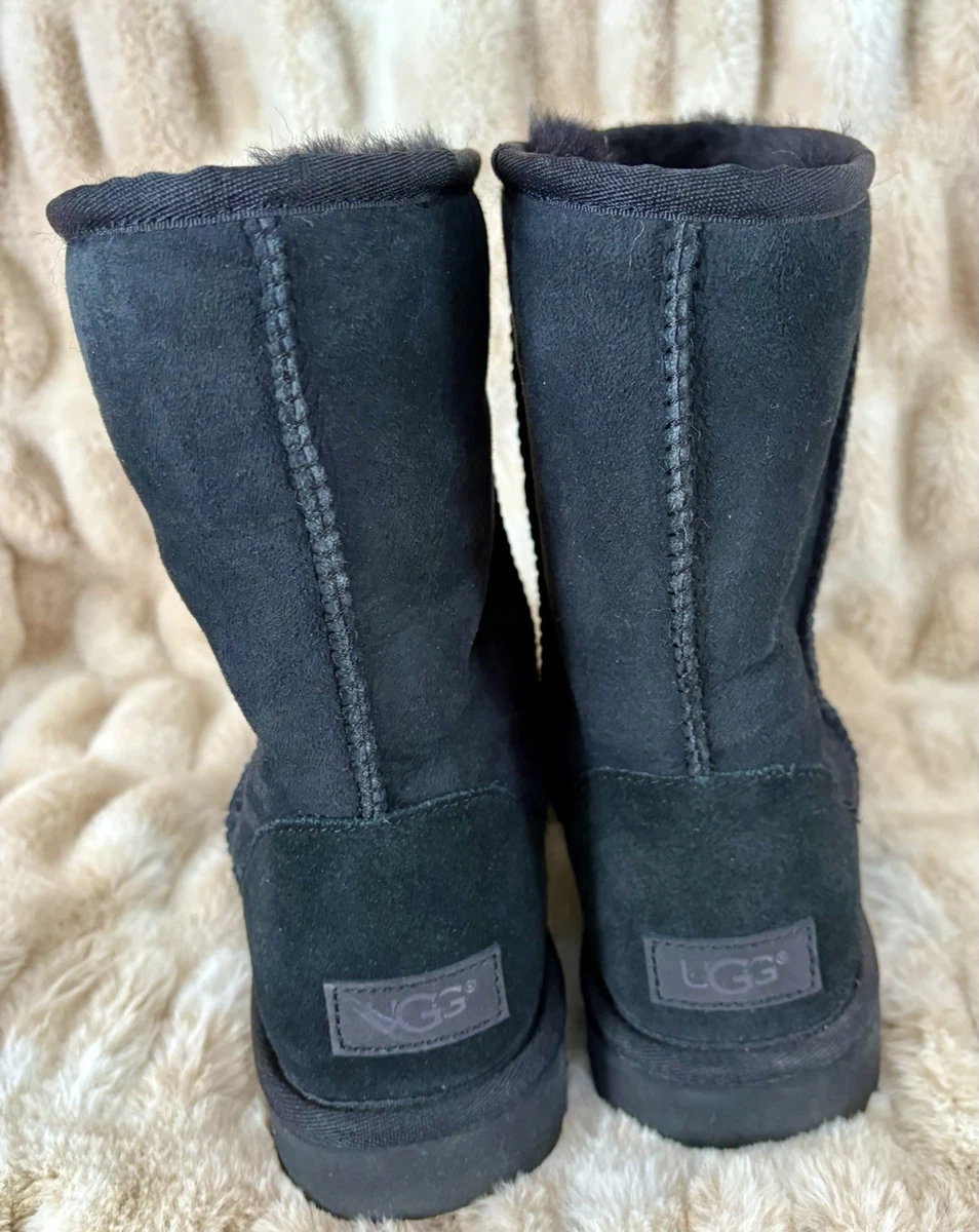 Ugg Classic Short Black for sale - eBay