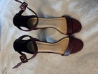 Women's Soda Snake Print Block Heel Strappy Sandals Size 10 — photo 2