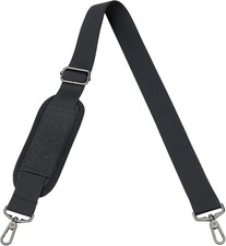 Adjustable Shoulder Strap Soft Padded Replacement Shoulder Strap with Hooks