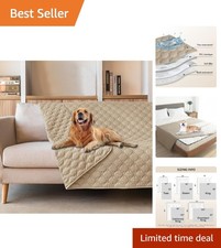 Durable  Lightweight Waterproof Pet Blanket - Reversible 52x82 in. Modern Plaid