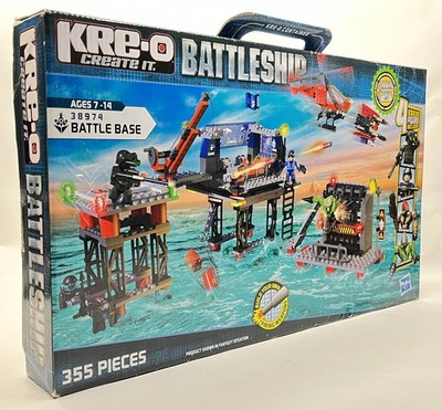 KRE-O Battleship Battle Base 38974 355 Teile selten EOL - NEU/ OVP