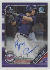 2019 Bowman Chrome Prospect Purple Refractor /250 Ryan Costello #CPA-RC Auto e6p