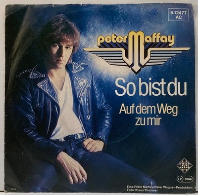 Peter Maffay So bist du 1979 German 70s Vinyl 45