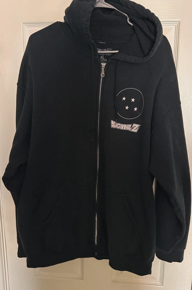 Толстовка с капюшоном на молнии Dragon Ball Z аниме - Goku - XL - Изображение 2 из 3