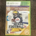 NCAA Football 14 (Microsoft Xbox, 2013) With Inserts. Tested