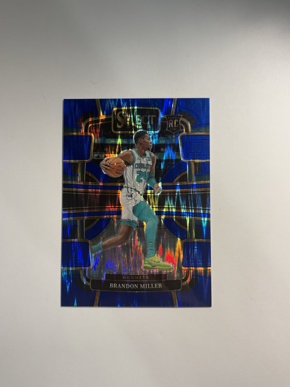 2023-24 Panini Select - Concourse Brandon Miller #80 Blue Flash Prizm /99 (RC)