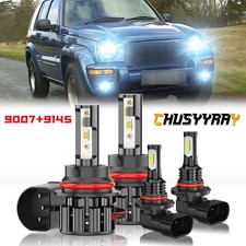 For Jeep Liberty 2002 2003 2004 2005 2006 2007 Led Headlights Fog Bulbs S For Jeep Liberty 2002 2003 2004 2005 2006 2007 Led Headlights Fog Bulbs S