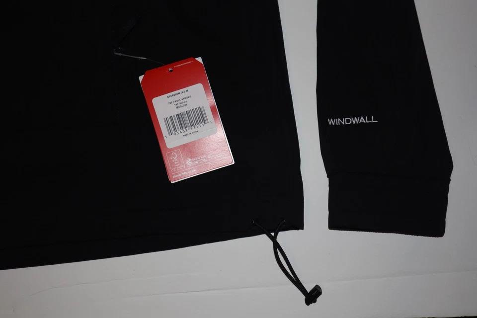 Cortavientos The North Face Anorak Windwall negra para hombre talla M Foto 4 de 4