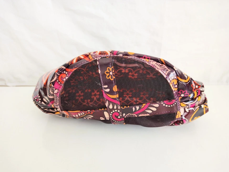 Сумка с короткими ручками VERA BRADLEY Safari Sunset узор для душа колледжа общежития путешествий снятая с производства - Изображение 2 из 4