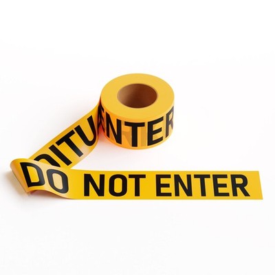 PE Warning Tape, Caution DO NOT Enter
