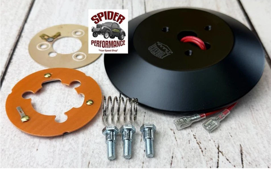 89-94 Bronco II Ranger Pickup Volante AZUL OVALADO 13 1/2" MUSCLE CAR CROMADO Foto 4 de 4