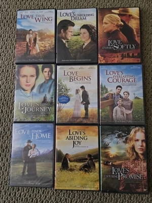 Love Comes Softly Series Set Of 9 DVDs Collection Janette Oke Movies - Image 1 of 4