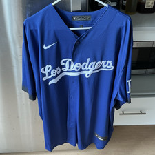 Nike Los Angeles Dodgers Mookie Betts #50 MLB Baseball Jersey Blue/White 3XL