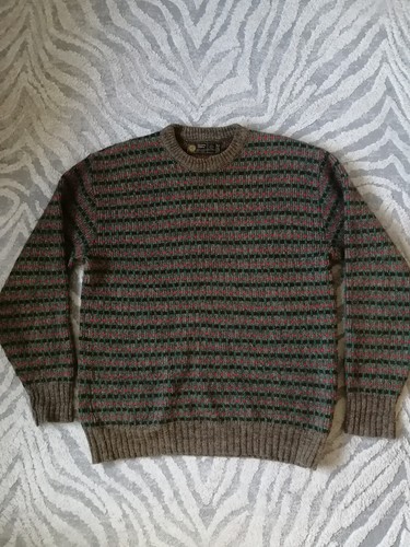 Kaare Gjose Knit Jumper 75% Wool Fishermans 90s Retro Nordic Norway Mens XL - Picture 12 of 13