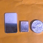 Scottsdale Mint 1g .999 Fine Silver Bar + Valcambi Suisse 1g Silver Bar