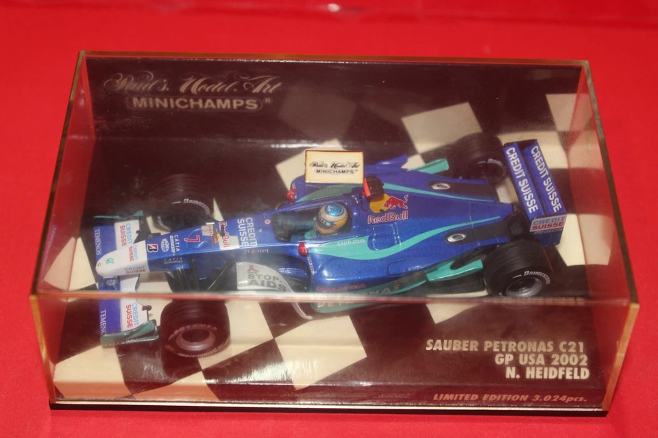 1/43 Sauber Petronas C21 (2002) - #7 N. Heidfeld - MINICHAMPS - Immagine 2 di 3