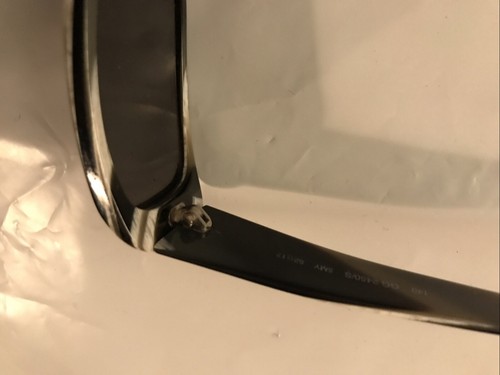 Vintage Gucci GG 2450/S Rectangle Sunglasses - Black & White Horn Frame- LT3150 - Picture 5 of 8