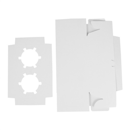 10pcs Bäckerei Cupcake Boxen Kuchen Verpackung Recycelbar Papier Kuchen Box
