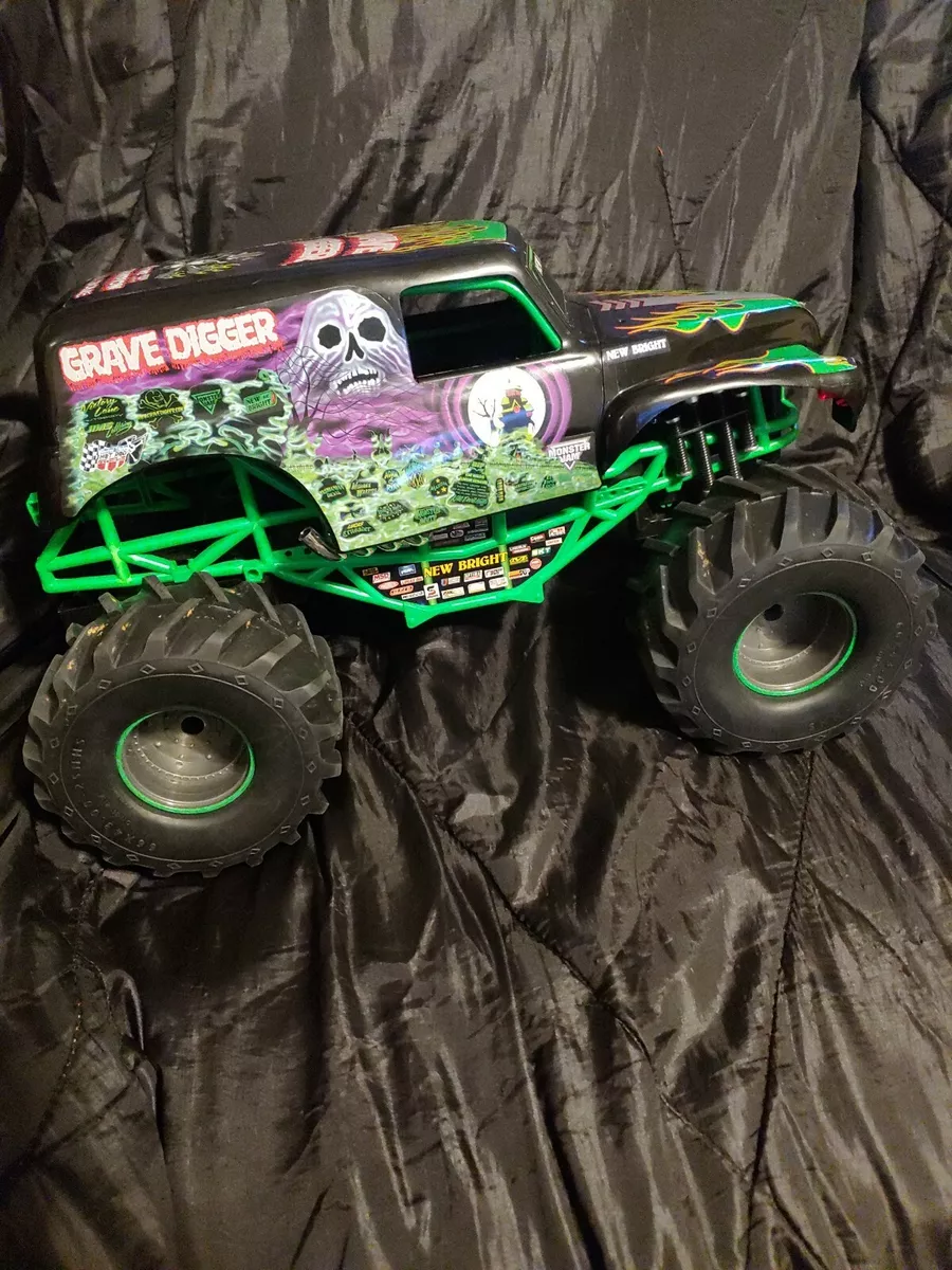 New bright grave digger cheap battery