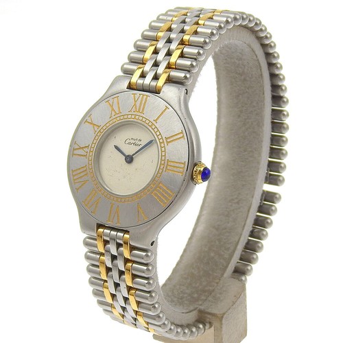 Relojes CARTIER Must21 IvoryDial Acero Inoxidable Cuarzo Pantalla Analógica Mujer - Imagen 2 de 9