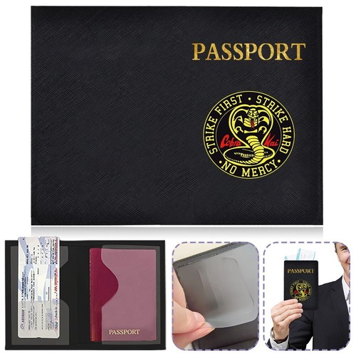Funda protectora de cuero con soporte para pasaporte personalizado impreso Cobra - Imagen 13 de 26