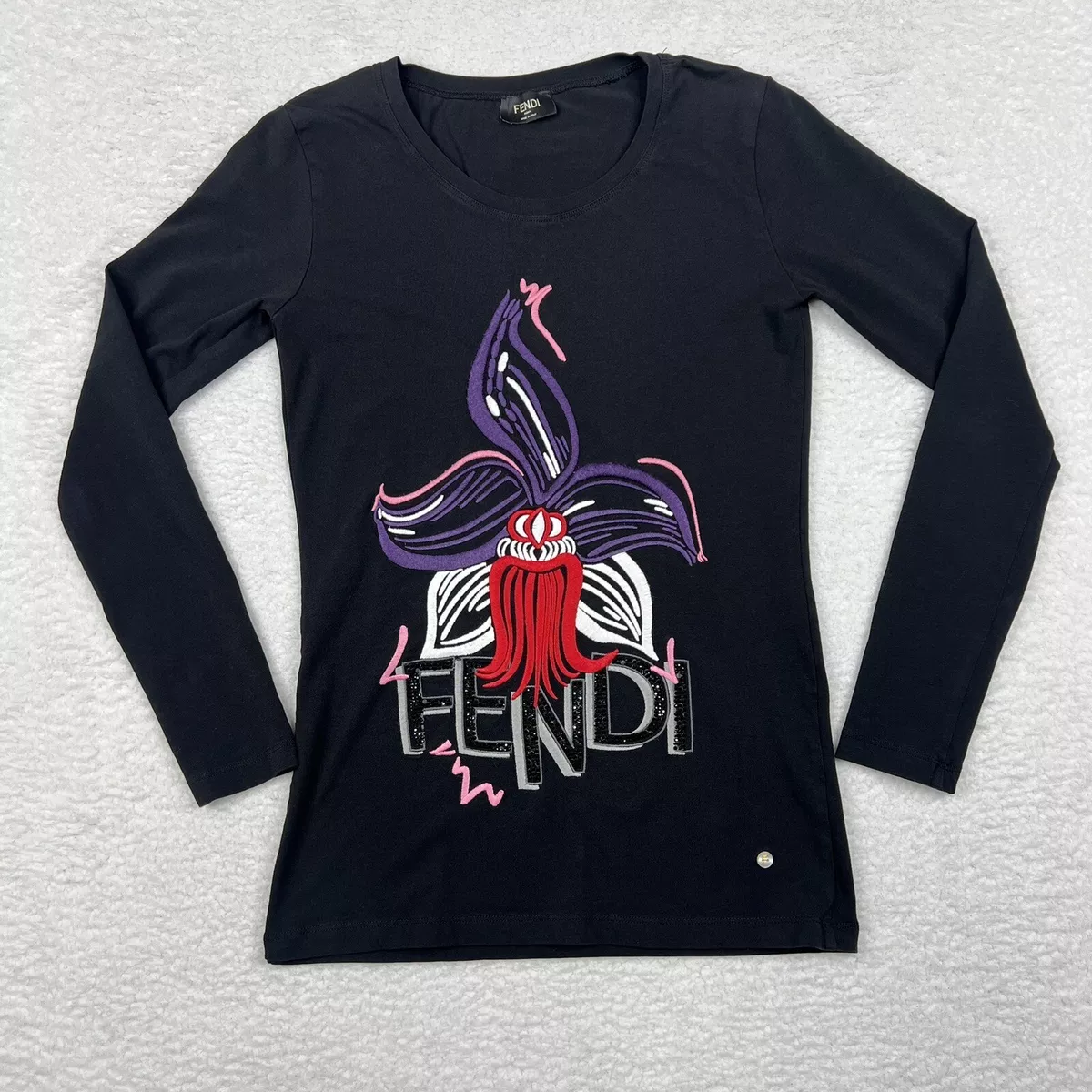 Fendi long sleeve shirt womens cheap