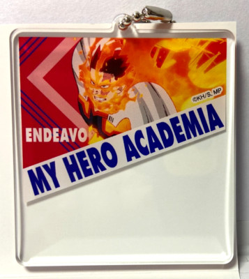 MY HERO ACADEMIA: Endeavor Trading Acryl Snap Keychain