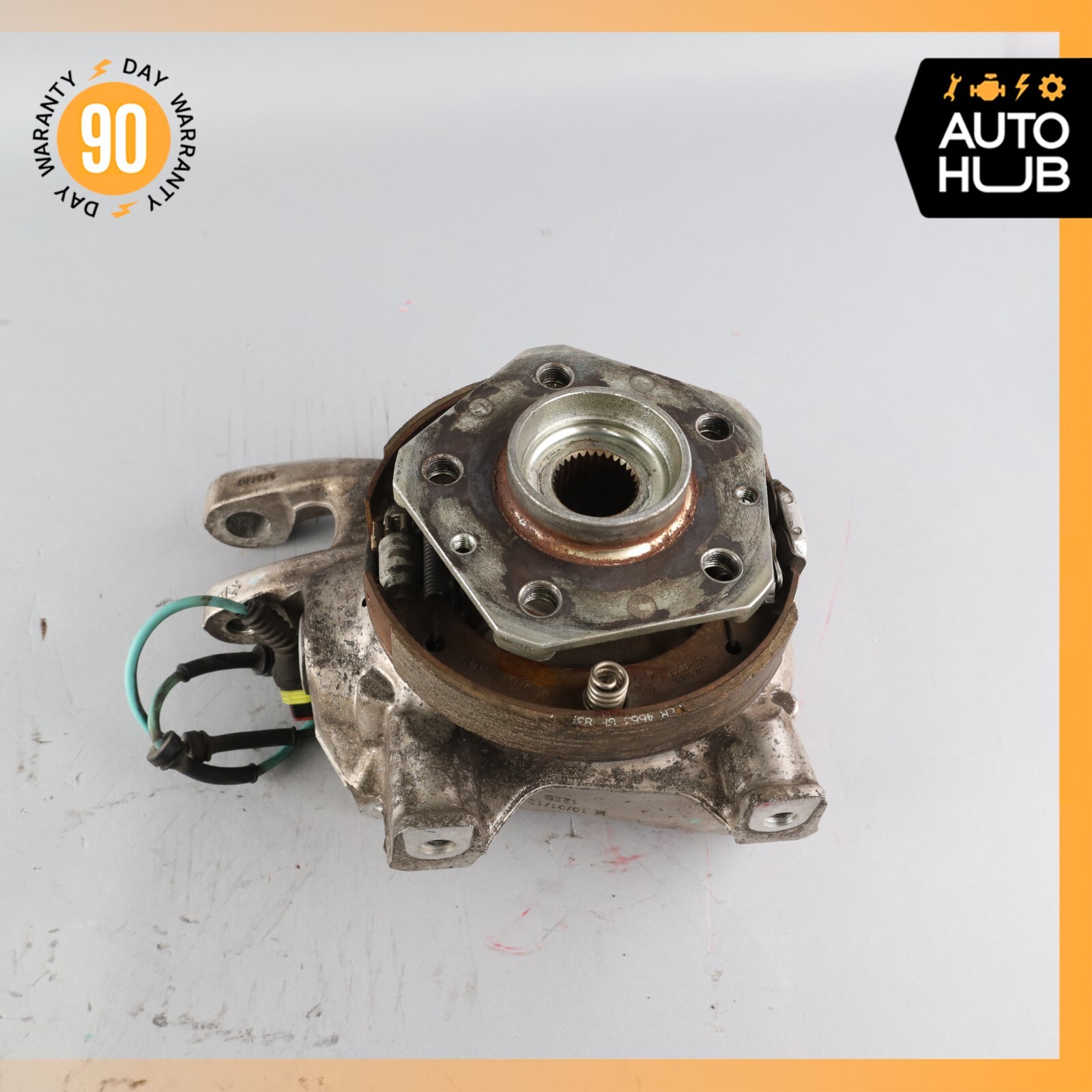 11-19 Maserati Quattroporte S M139 Rear Right Side Spindle Knuckle Hub OEM 68k