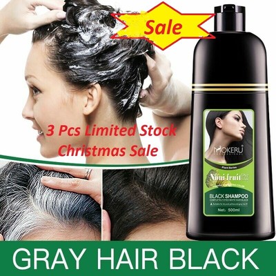 Mokeru Natural Fast Hair Dying Shampoo Noni Plant Hair Dye