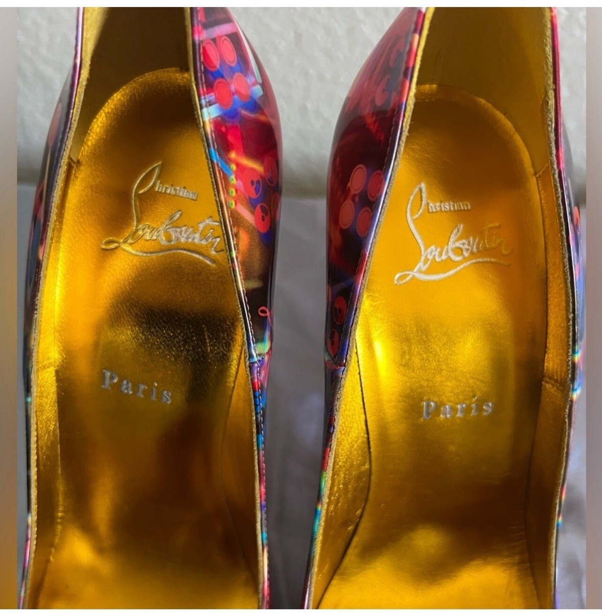 Christian Louboutin Multicolor So Kate 120MM Heels Shoes Christian Louboutin Multicolor So Kate 120MM Heels Shoes