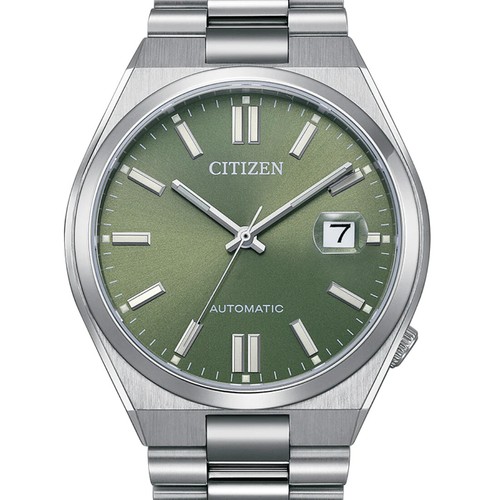 Citizen NJ0158-89Z Tsuyosa Sapphire Automatic Green Dial Limited Edition - Picture 2 of 6