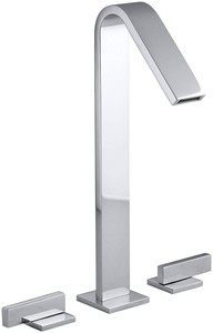 Kohler K 14662 4 Cp Loure Tall Widespread Bathroom Sink Faucet