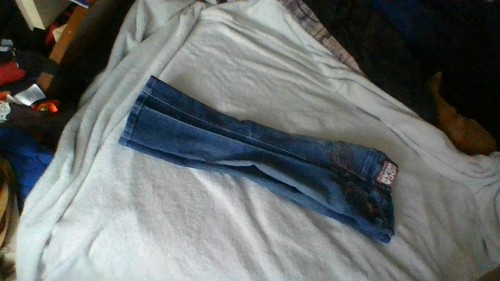 Roca Wear Jeans Girl Size 5 Flare Leg 5-Pocket Stretch Waist GREAT Gently Used - Picture 23 of 24