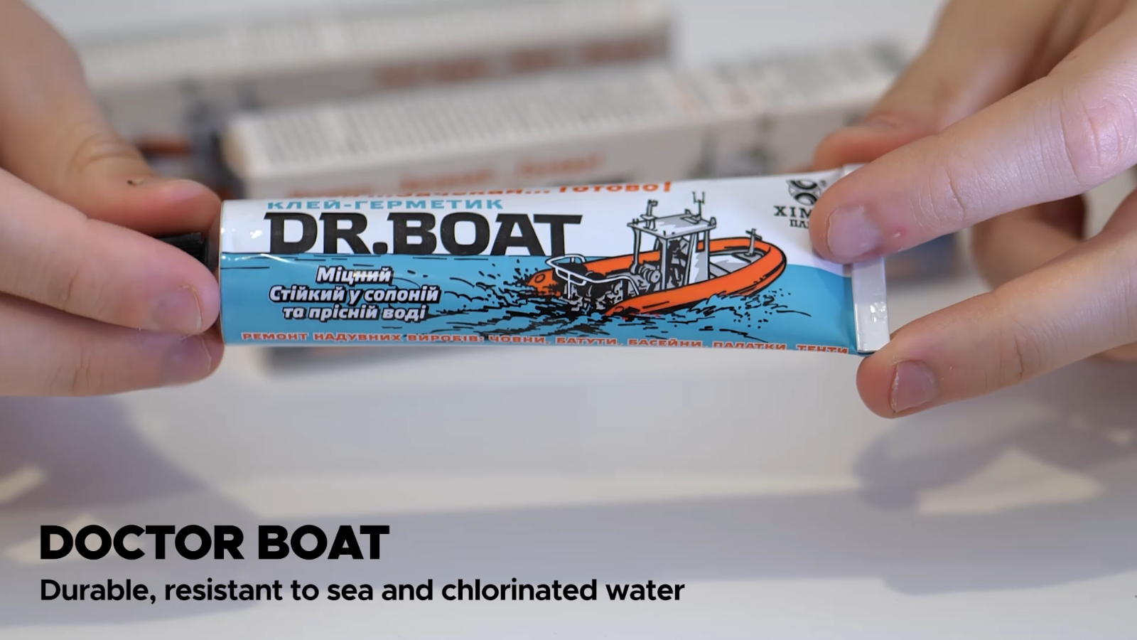 DR BOAT Liquid Patch Glue Repair Kit Hot Tub Boat Kayak Swimming Pool
