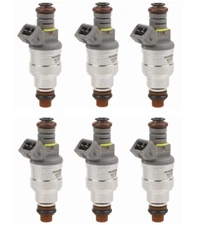 Set (6) Flow Matched Fuel Injectors Set for Ford 6 Cyl 3.8L 4.9L F1ZE-B4C