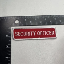 SECURITY OFFICER Patch 00PV